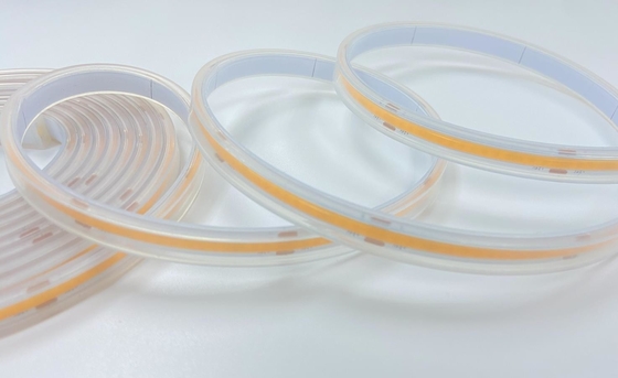 ケイ素の固体放出のWateproofの穂軸LEDのストリップDC24V Ip68は滑走路端燈を導いた
